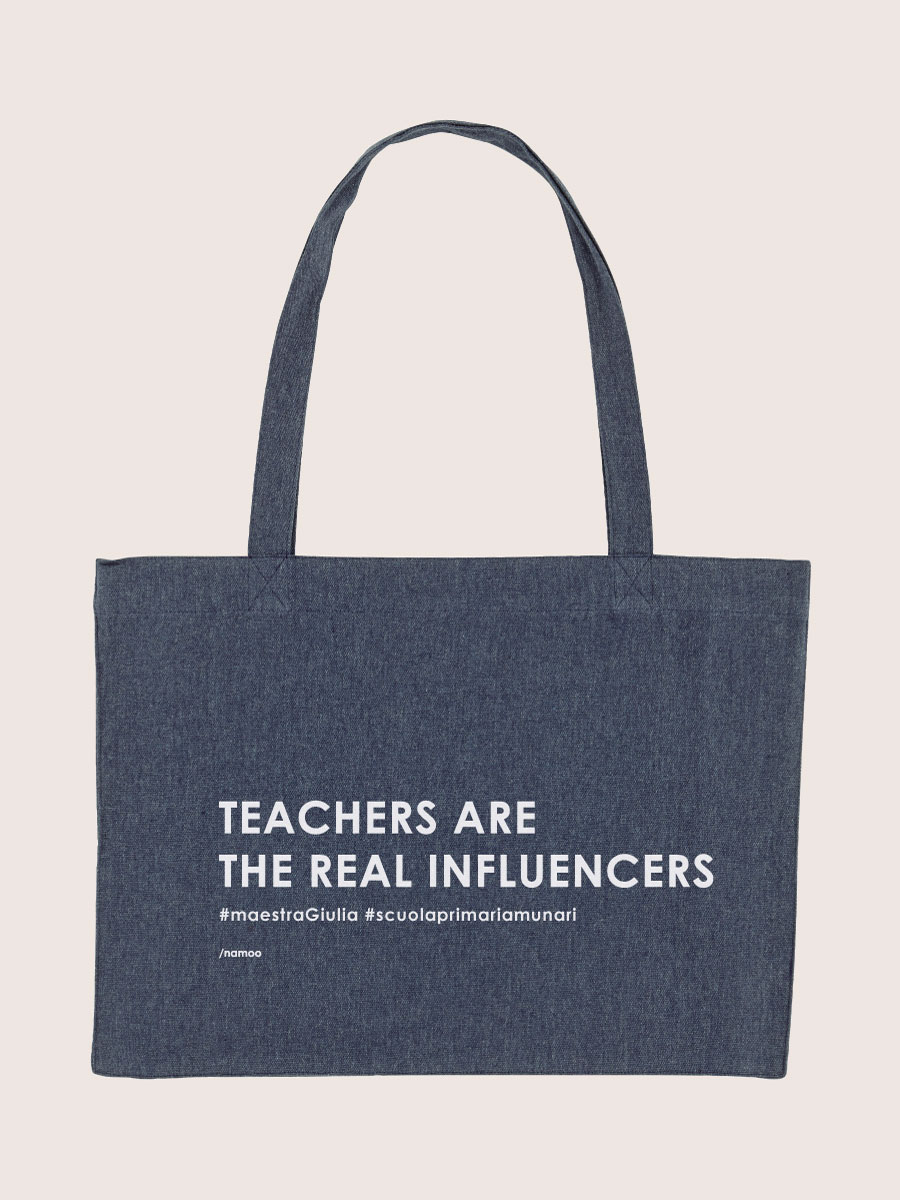 Borsa shopping in tela / Teachers are the real influencers
